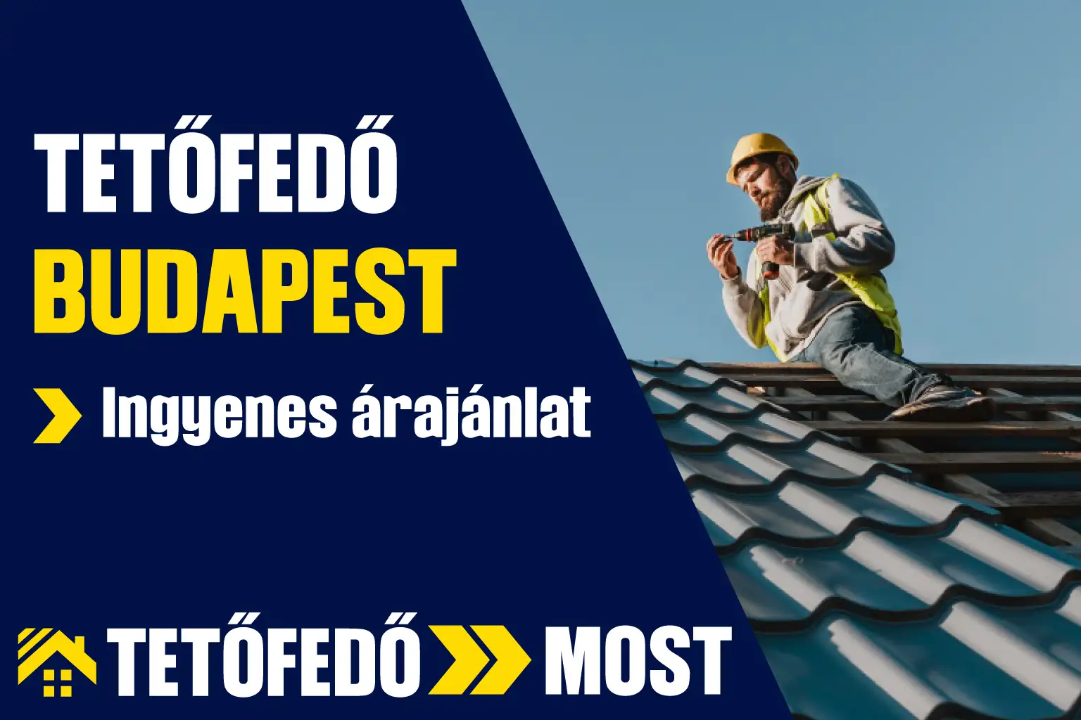 Tetőfedő Budapest teljes területén