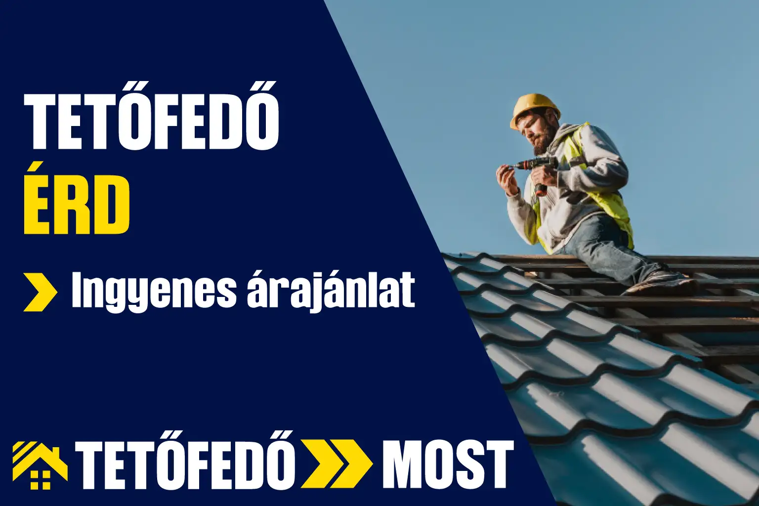 Tetőfedő cég Érd területén