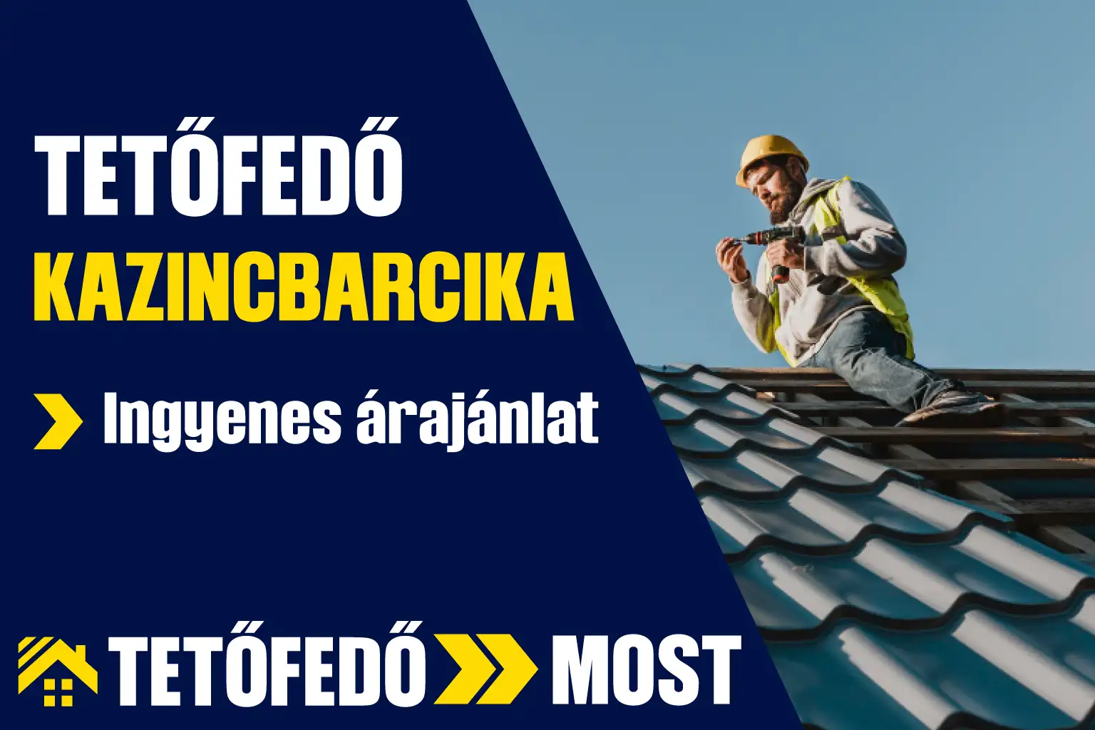 Tetőfedő Kazincbarcika – új tető, javítás, felújítás és tetőcsere