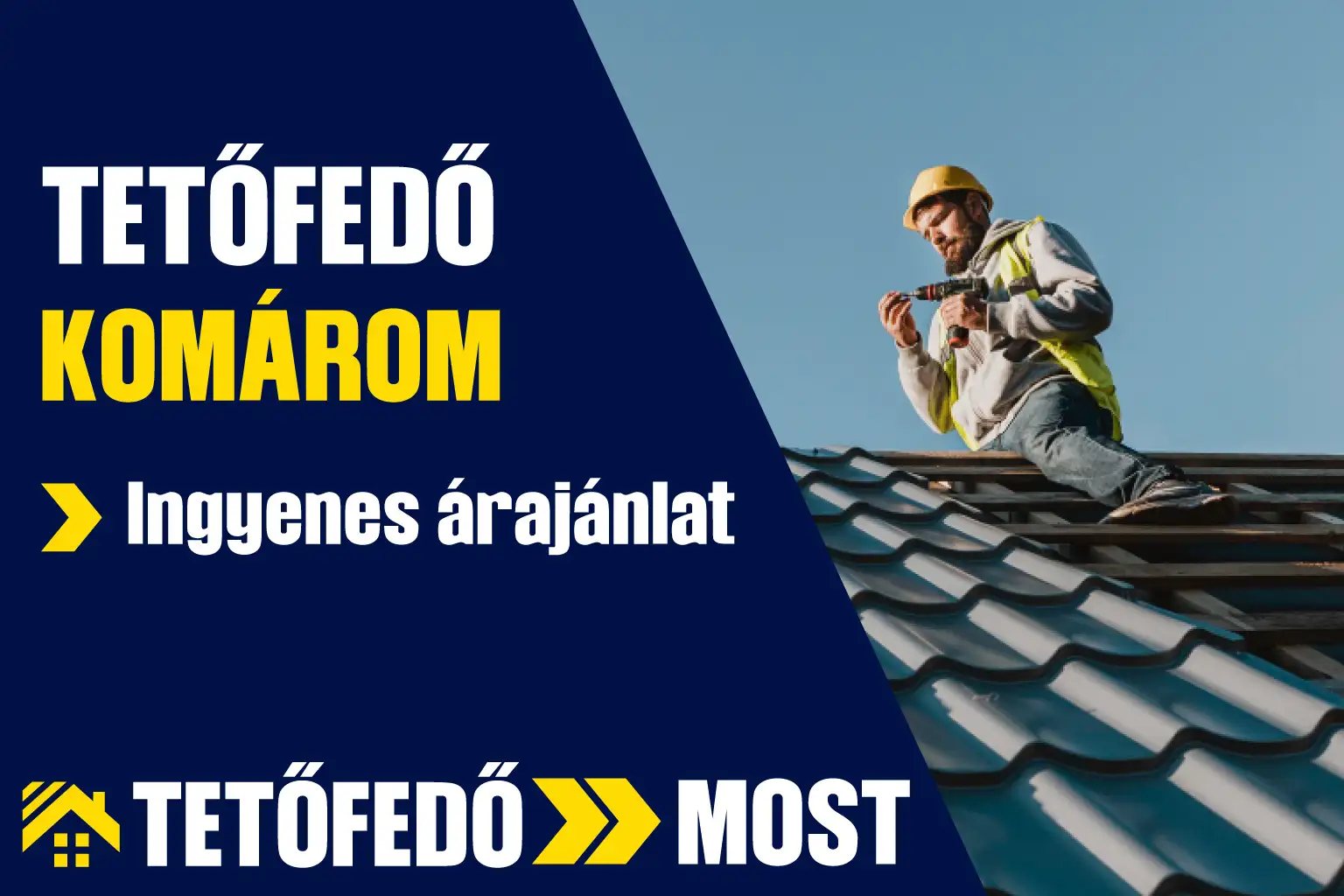 Tetőfedő Komárom – tetőjavítás, tetőfelújítás és tetőcsere