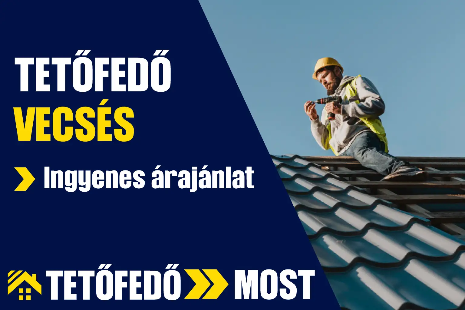 Tetőfedő Vecsés – tetőjavítás, felújítás és tetőcsere