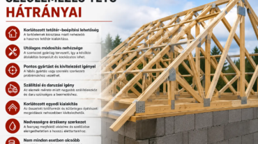 Szeglemezes tető hátrányai – Ezekre nagyon figyelj!
