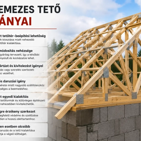 Szeglemezes tető hátrányai – Ezekre nagyon figyelj!