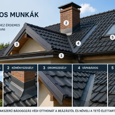 Tipikus bádogos munkák